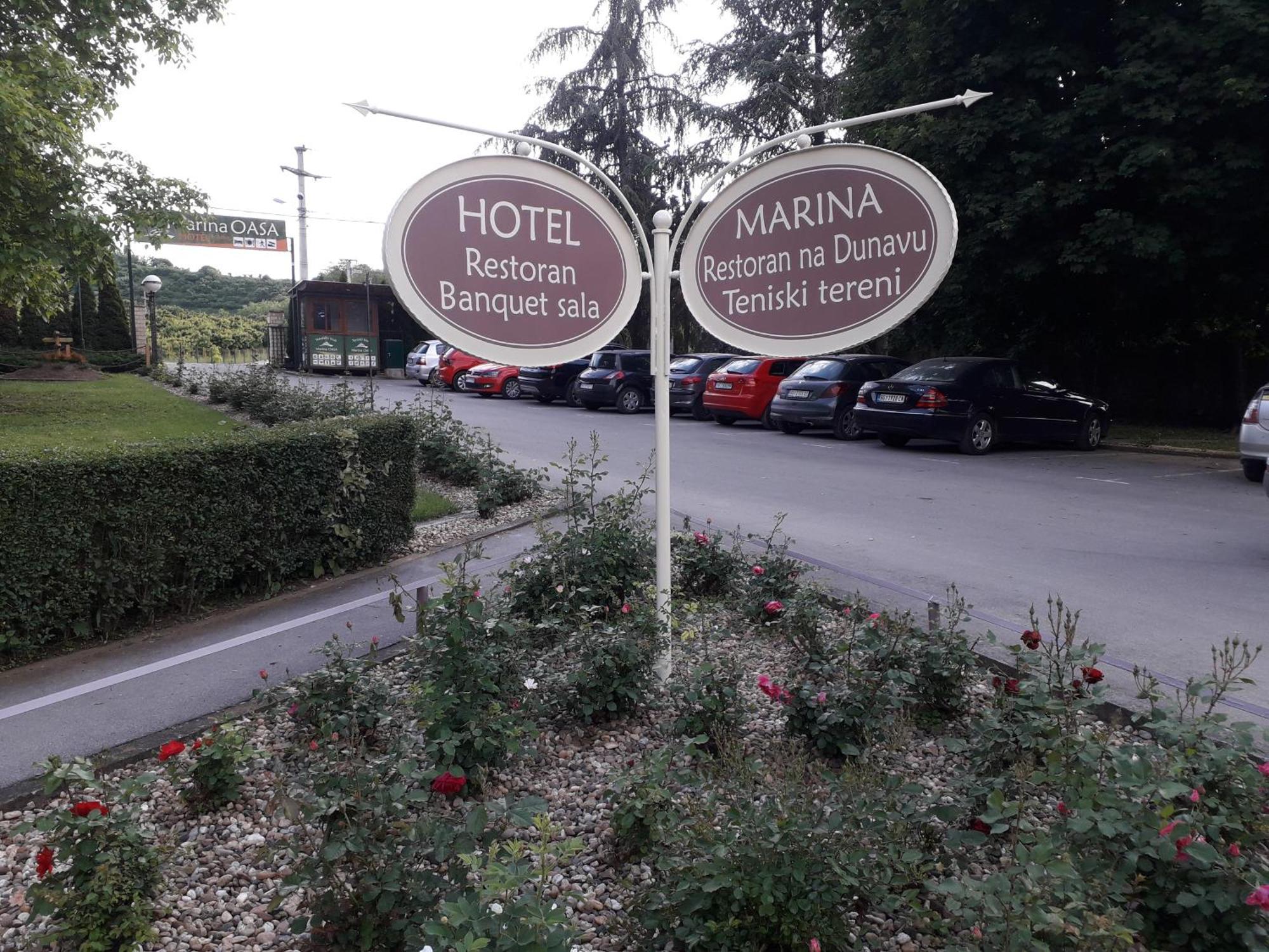Hotel Marina Oasa Grocka Exterior foto